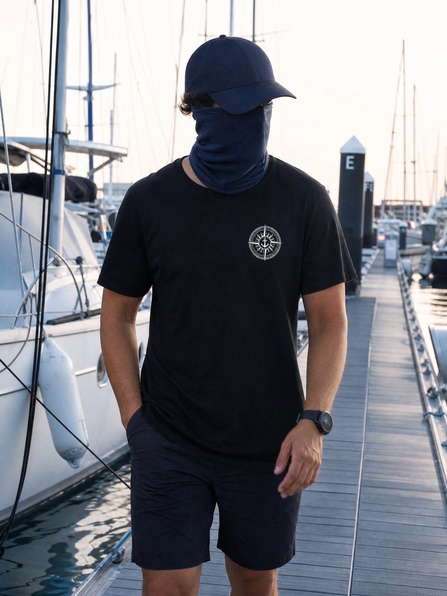 Deadeye Crew - Premium Heavy Tee - BLACK
