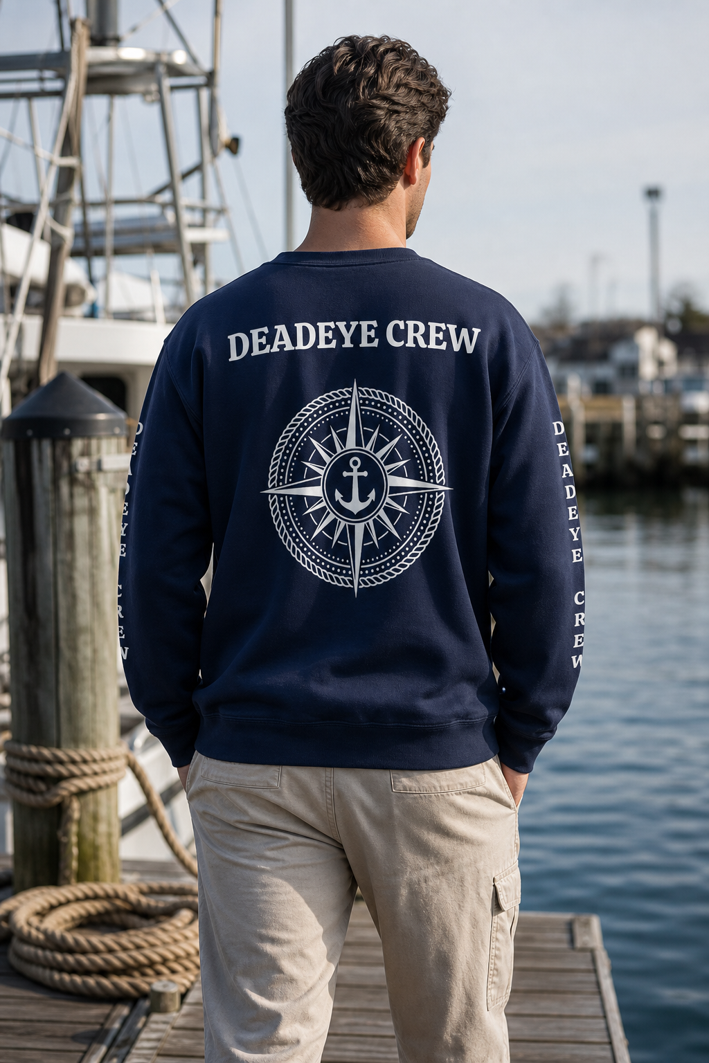 Deadeye Crew - Sweatshirt - NAVY
