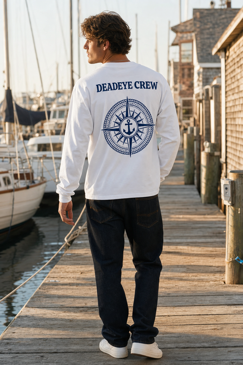 Deadeye - Long Sleeve Shirt - White