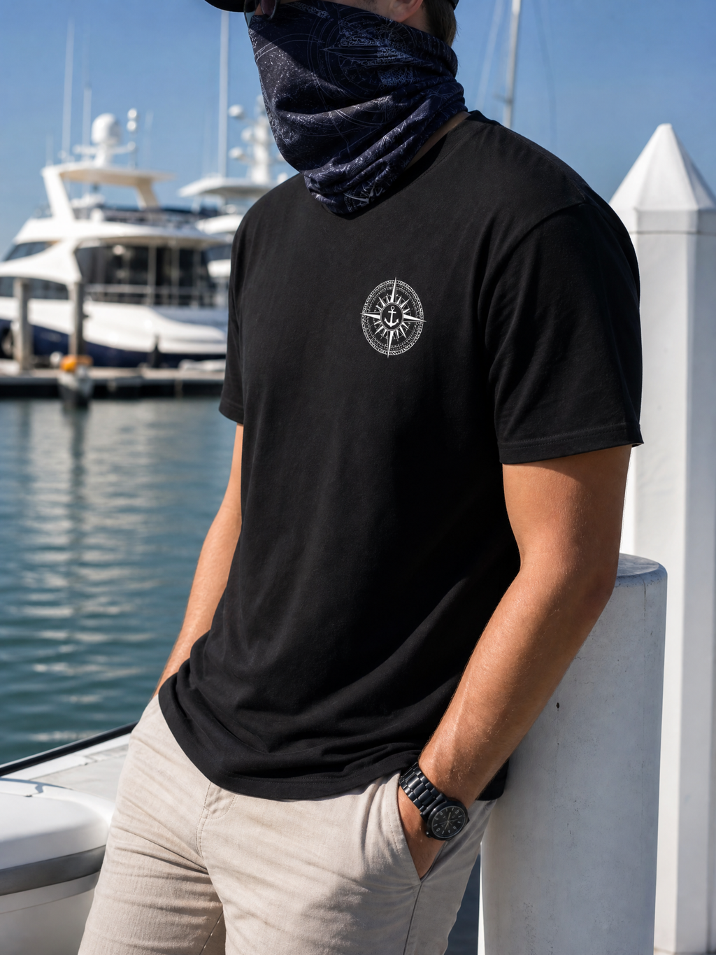 Deadeye Crew — Dock Tee - Dark