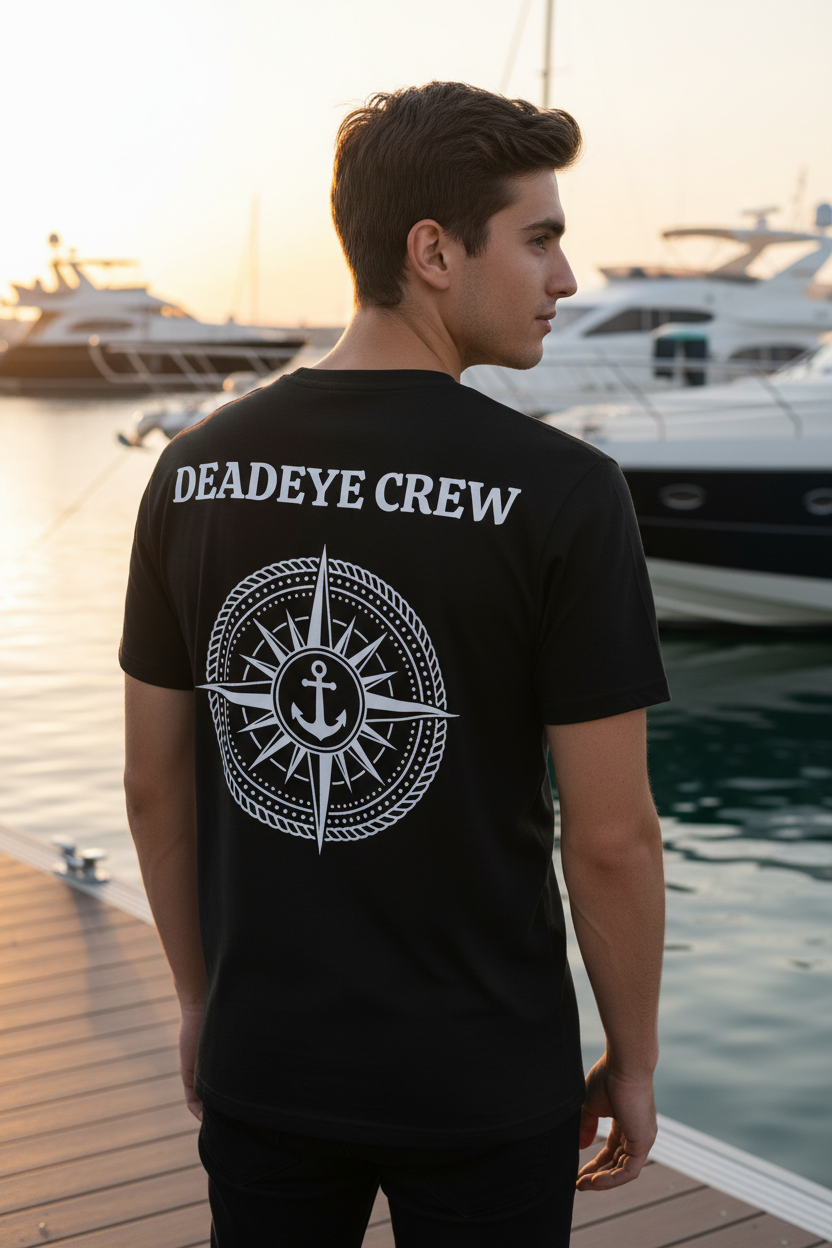 Deadeye Crew — Dock Tee - Dark