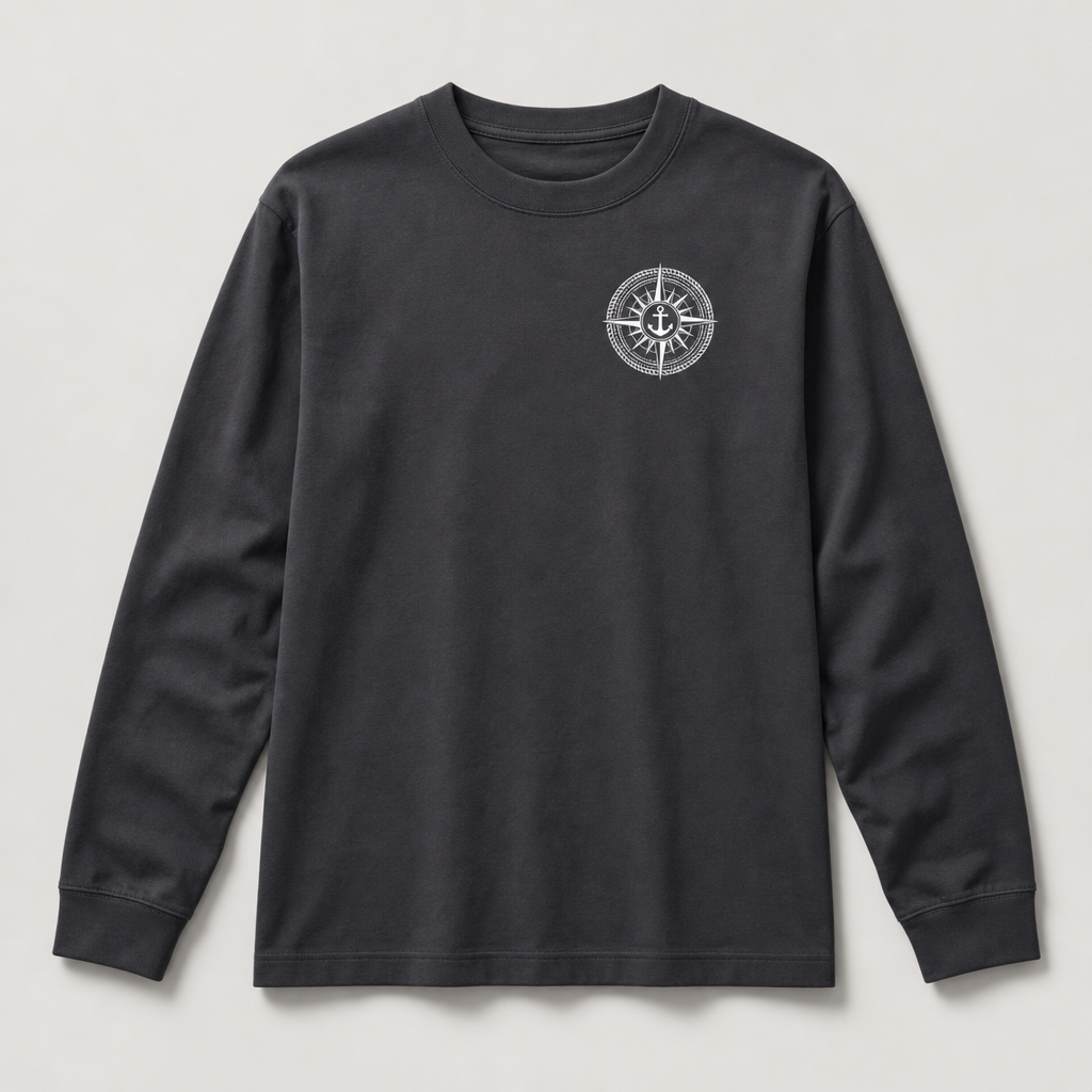 Deadeye - Long Sleeve Shirt - Dark Grey