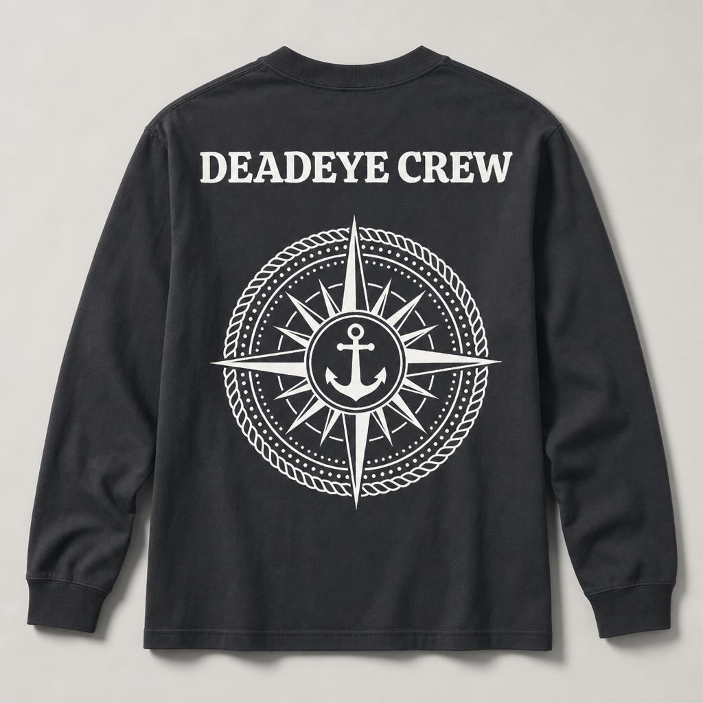 Deadeye - Long Sleeve Shirt - Dark Grey