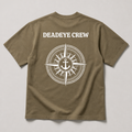 Deadeye Crew - Premium Heavy Tee - Deep Khaki