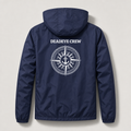 Deadeye Crew Dock Windbreaker Jacket - Dark Blue