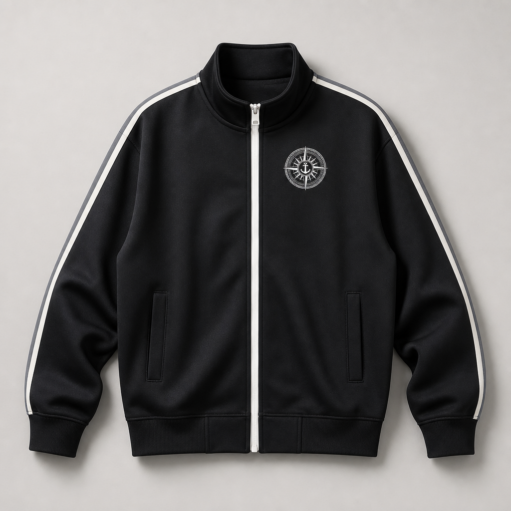 Dock Collar-Jacket - Black