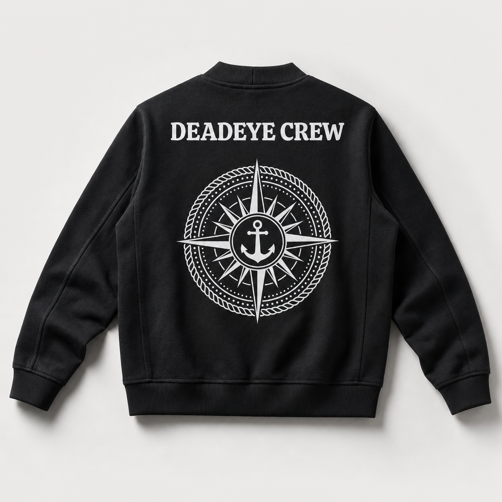 Heavyweight Harbour Cardigan - Black