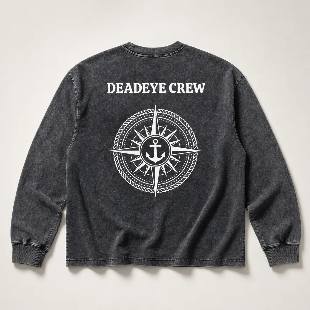 Dock Washed T-Shirt - Stone Grey