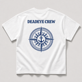 Deadeye Crew - Premium Heavy Tee - White